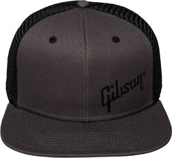 Cap Gibson Charcoal Trucker Snapback - Unique size