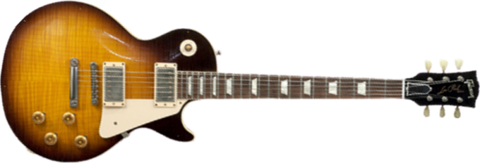 Gibson Custom Shop Les Paul Standard 1960 Reissue - Heavy aged bourbon burst