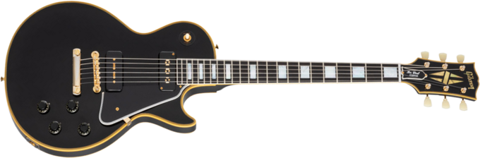 Gibson Custom Shop 1954 Les Paul Custom Black Beauty Reissue - Vos ebony