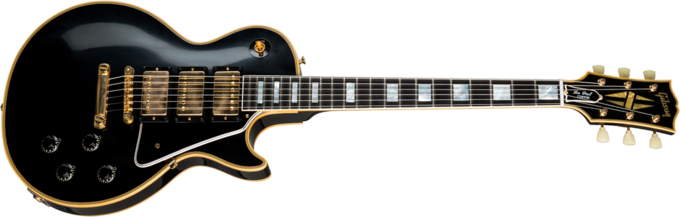 Gibson Custom Shop 1957 Les Paul Custom 3-Pickup - Vos ebony