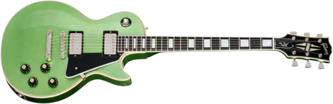 Gibson Custom Shop Custom 1968 Les Paul Custom Reissue - Murphy lab aged jade green