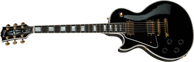 Gibson Custom Shop Les Paul Custom Left Hand - Ebony
