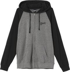 Sweat shirt Gibson Logo Full-Zip Hoodie Large - Grey - L