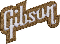 Escutcheon Gibson Logo Patch - Gold