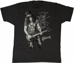 T-shirt Gibson Slash Signature Limited Edition T - XL