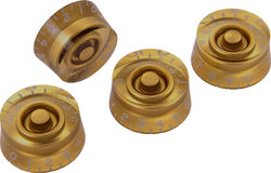 Control knob Gibson Speed Knobs 4 Pack - Gold