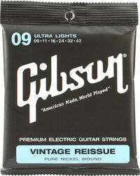 Electric guitar strings Gibson Vintage Reissue Electric Guitar SEG-VR9 9.42 - Set of strings