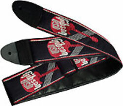 Guitar strap Gibson Woven Logo 2 Red