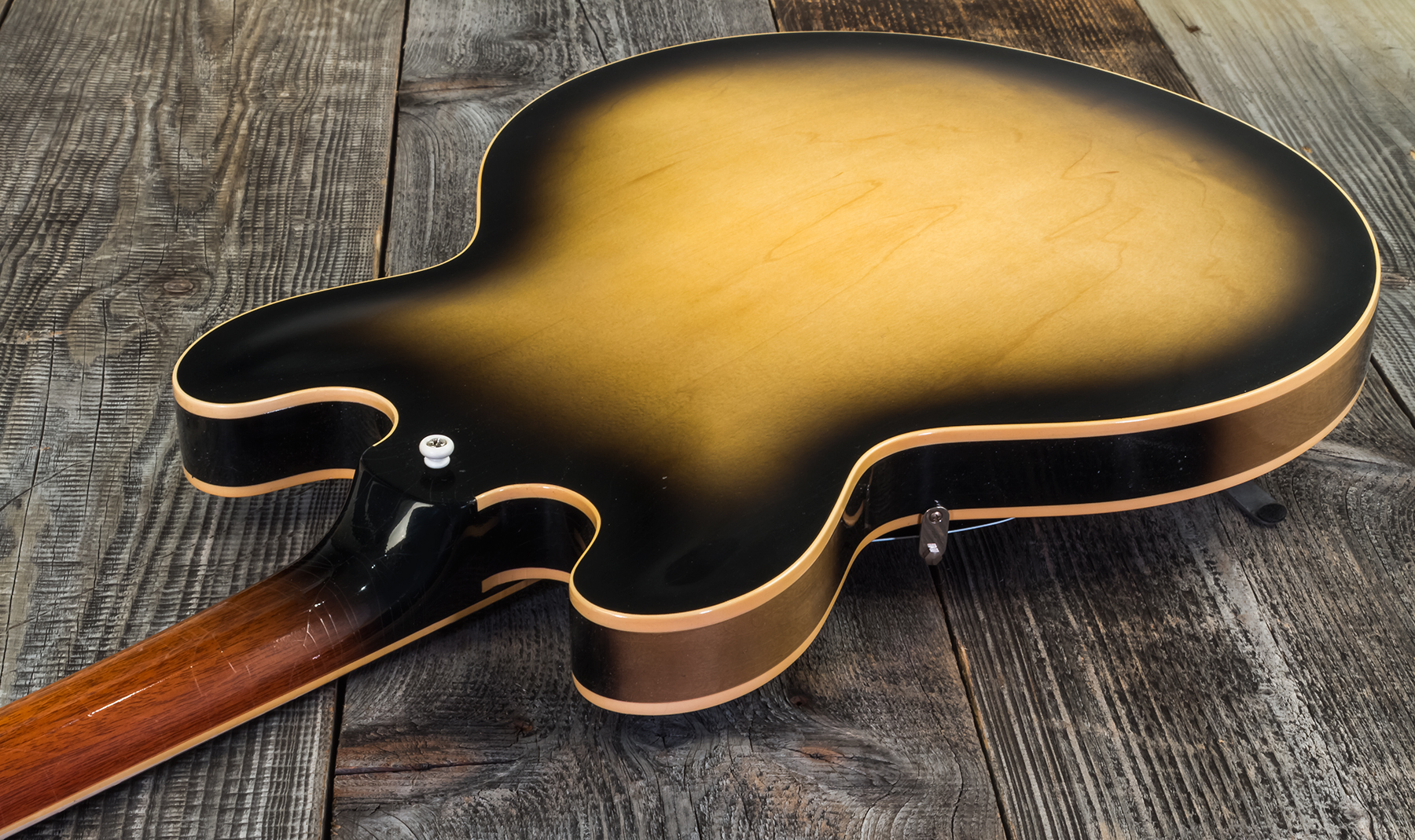 Gibson Custom Shop Bb King Es-335 Live At The Regal 2h Trem Bigsby Rw #bbregal90 - Murphy Lab Aged Argentine Grey - Signature electric guitar - Variat