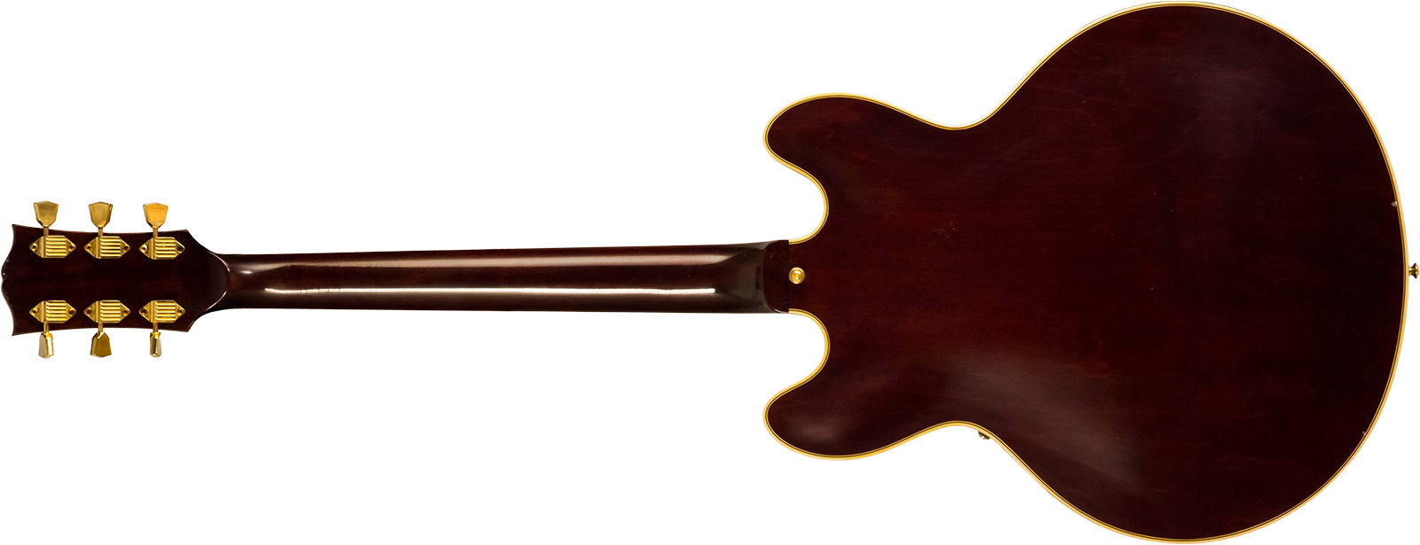 Gibson Custom Shop Bb King Es355 1974 Rumble In The Jungle 2h Trem Eb #bbes33505 - Murphy Lab Light Aged Walnut - Semi-hollow electric guitar - Variat