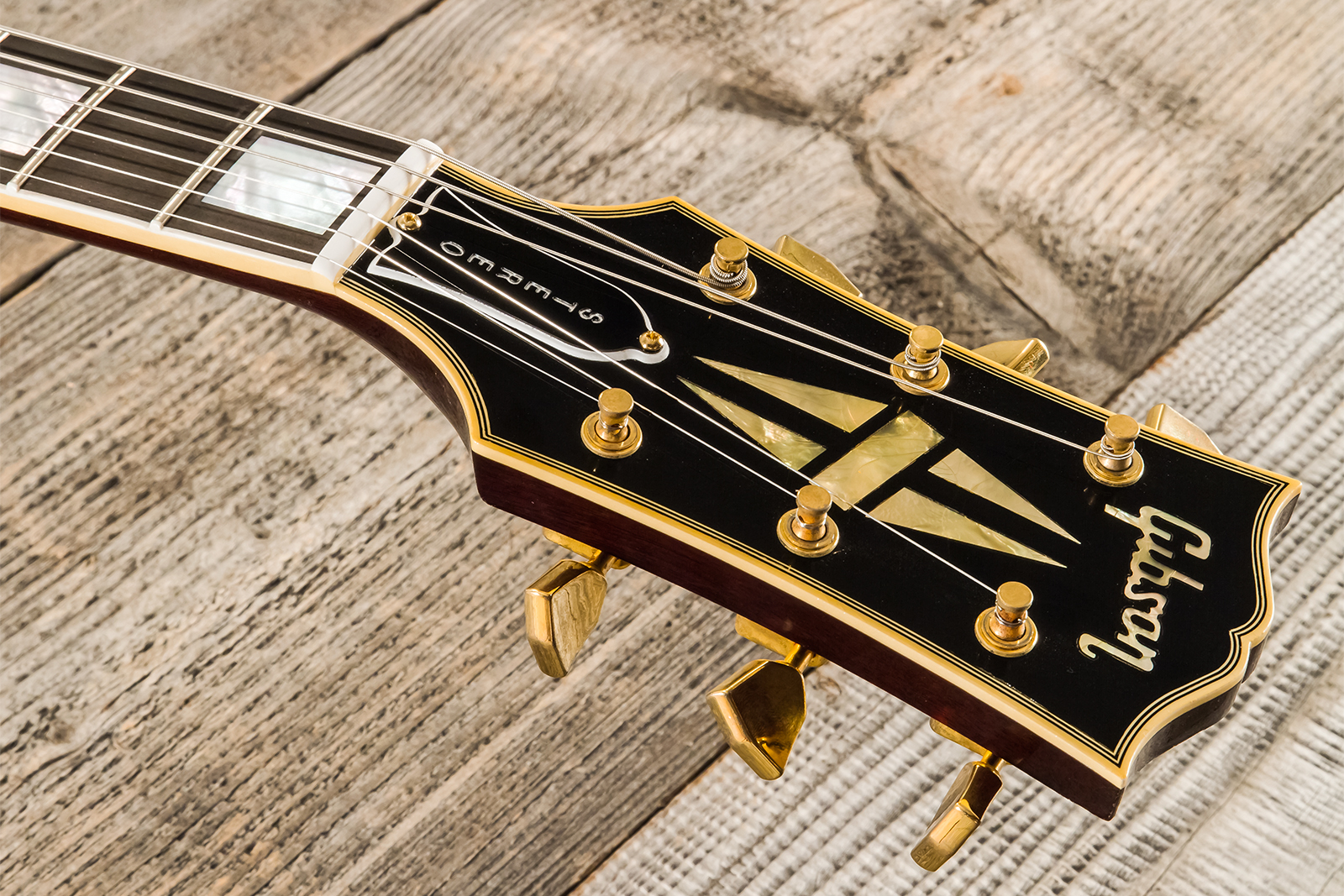 Gibson Custom Shop Bb King Es355 1974 Rumble In The Jungle 2h Trem Eb #bbes33505 - Murphy Lab Light Aged Walnut - Semi-hollow electric guitar - Variat