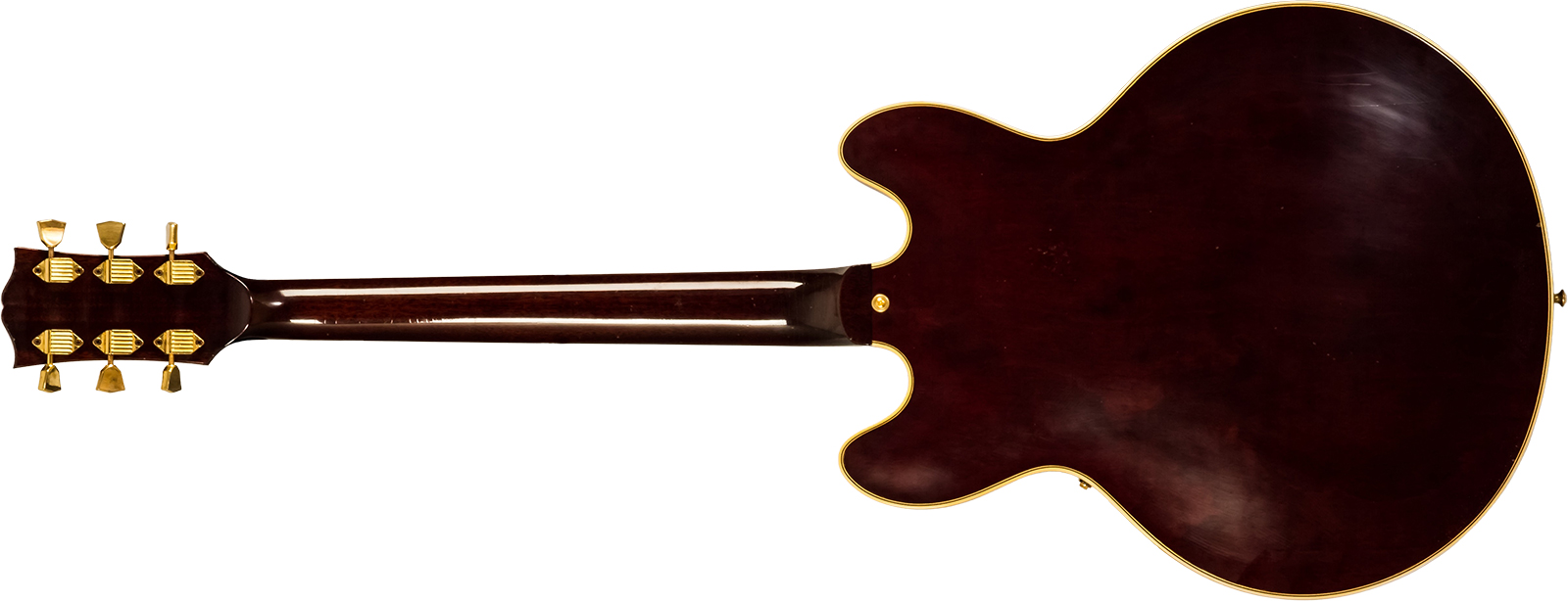 Gibson Custom Shop Bb King Es355 1974 Rumble In The Jungle 2h Trem Eb #bbes33523 - Murphy Lab Light Aged Walnut - Semi-hollow electric guitar - Variat