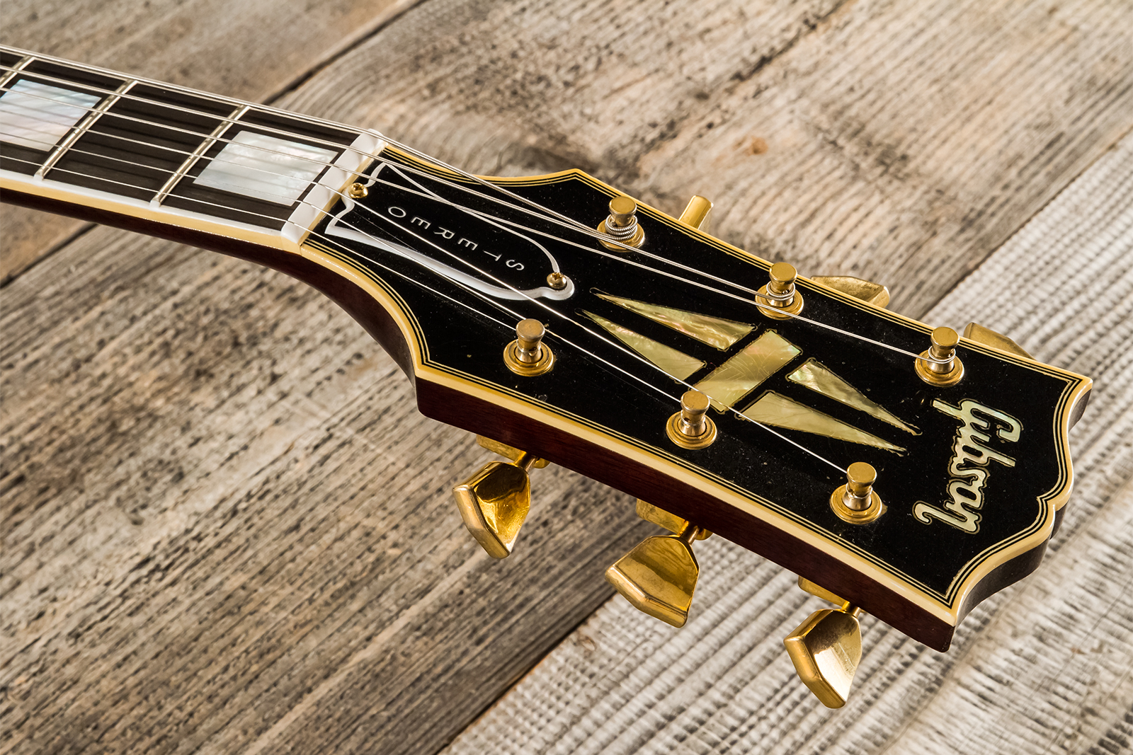 Gibson Custom Shop Bb King Es355 1974 Rumble In The Jungle 2h Trem Eb #bbes33523 - Murphy Lab Light Aged Walnut - Semi-hollow electric guitar - Variat