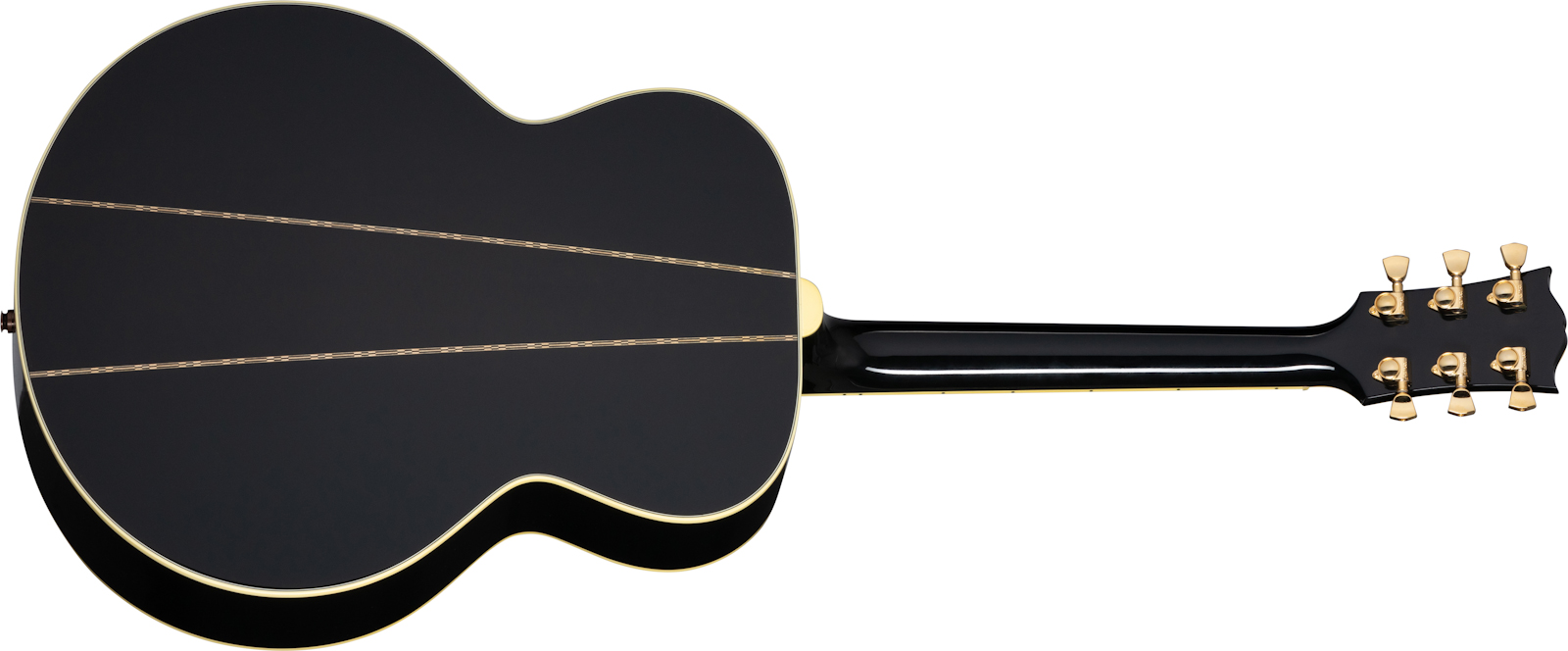 Gibson Custom Shop Elvis Presley Sj-200 Signature Jumbo Epicea Palissandre Rw - Ebony - Acoustic guitar & electro - Variation 1