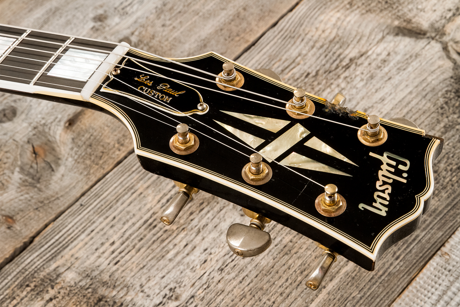 Gibson Custom Shop Eric Clapton Les Paul Custom 1958 Signature 2h Ht Eb #ec027 - Murphy Lab Ebony - Single cut electric guitar - Variation 27