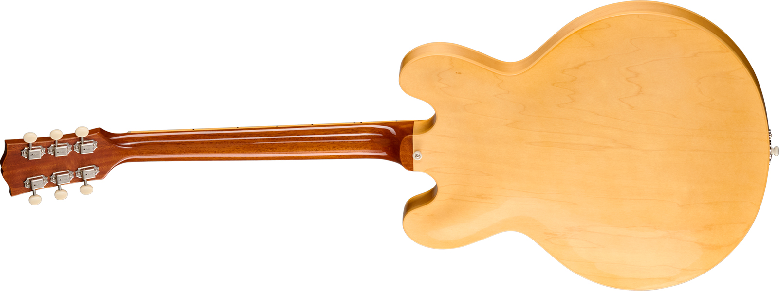 Gibson Custom Shop Es330 1959 Reissue Historic 2s P90 Ht Rw - Vintage Natural (vos Hardware) - Semi-hollow electric guitar - Variation 1