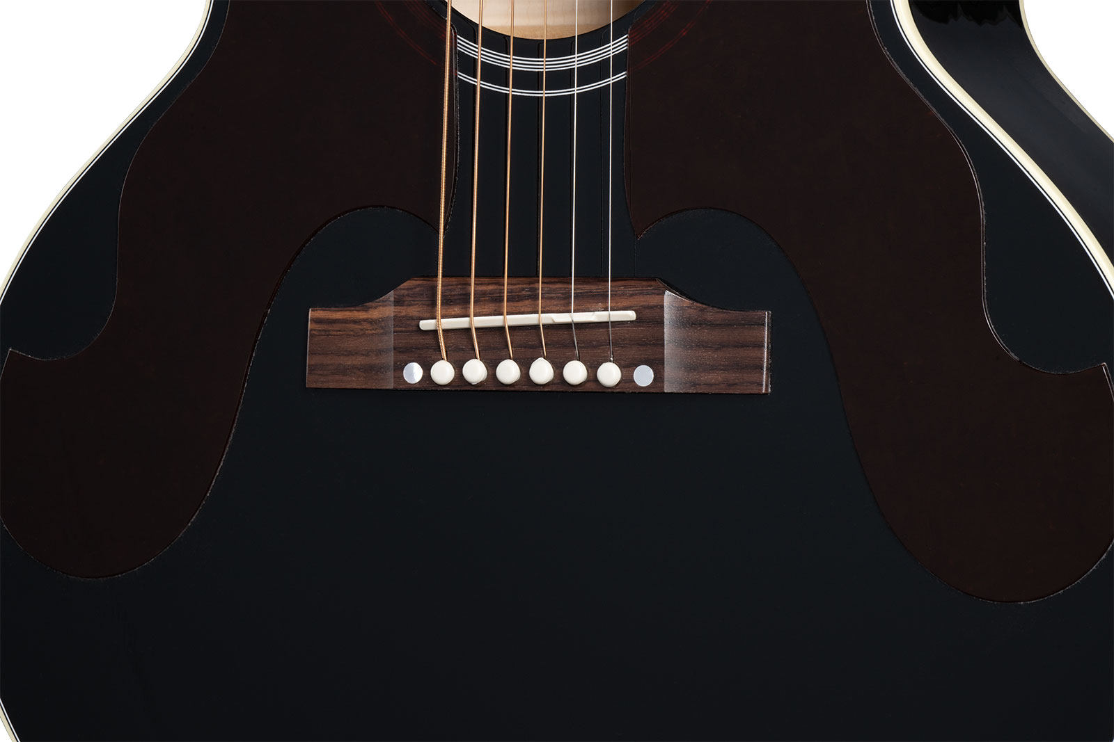 Gibson Custom Shop Everly Brothers J-180 Signature Jumbo Epicea Erable Rw - Ebony - Electro acoustic guitar - Variation 4