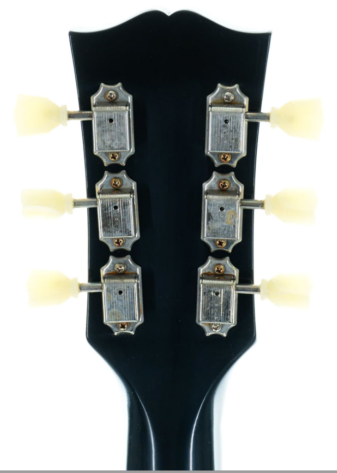Gibson Custom Shop Historic Es-335 1959 Reissue 2h Ht Rw - Vos Ebony - Semi-hollow electric guitar - Variation 3