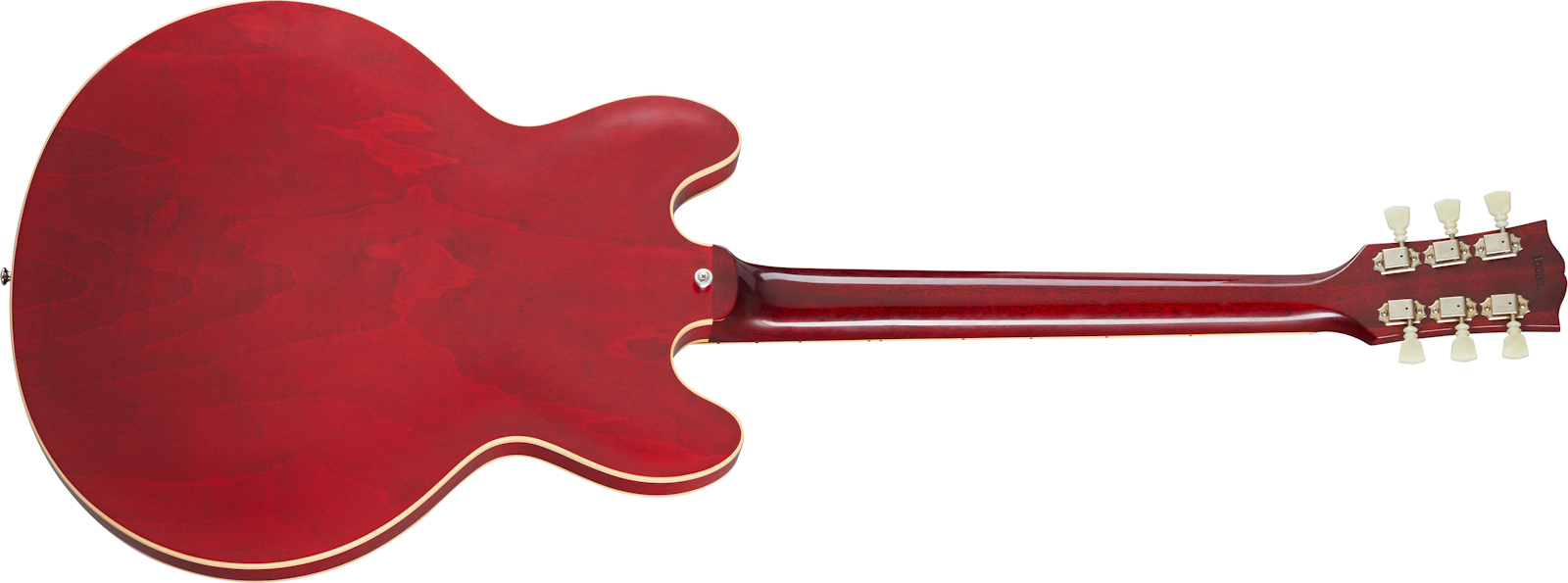 Gibson Custom Shop Historic Es-335 Reissue 1964 2h Ht Rw - Vos Sixties Cherry - Semi-hollow electric guitar - Variation 1