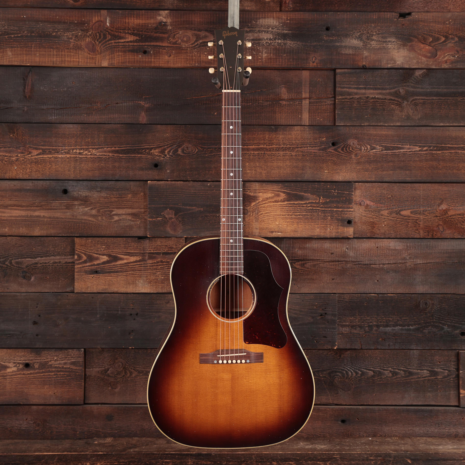 Gibson Custom Shop J45 1955 Dreadnought Epicea Acajou Rw - Murphy Lab Light Aged Vintage Sunburst - Folk guitar - Variation 4