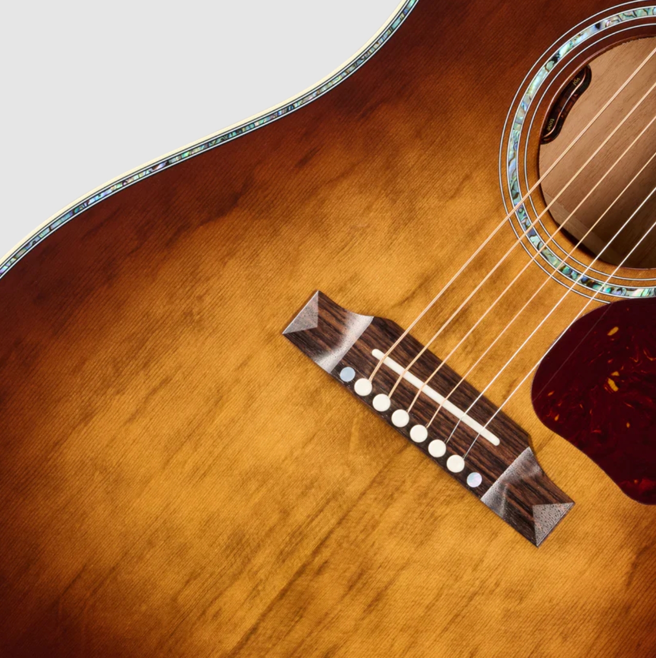 Gibson Custom Shop J45 Ann. Ltd Dreadnought Epicea Palissandre Rw - Cremona Burst - Folk guitar - Variation 3