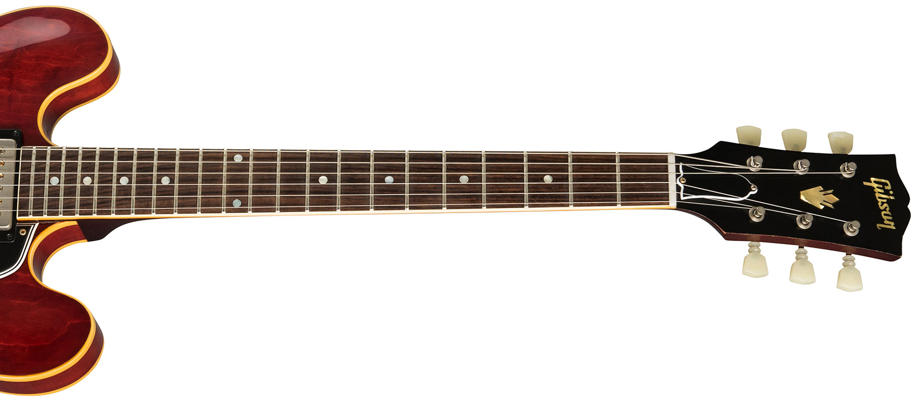 Gibson Custom Shop Jerry Kennedy Es-335 1961 Pretty Woman 2019 Ltd 2h Ht Rw - Aged Faded Cherry - Signature electric guitar - Variation 4