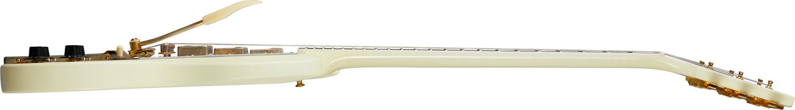 Gibson Custom Shop Jimi Hendrix Sg Custom 1967 Signature Hhh Trem Eb - Aged Polaris White - Single cut electric guitar - Variation 2
