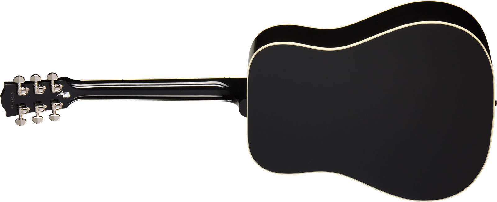 Gibson Custom Shop Kirk Hammett Raven Ltd Signature Epicea Acajou Eb - Emb 28/10 - Ebony - Folk guitar - Variation 1