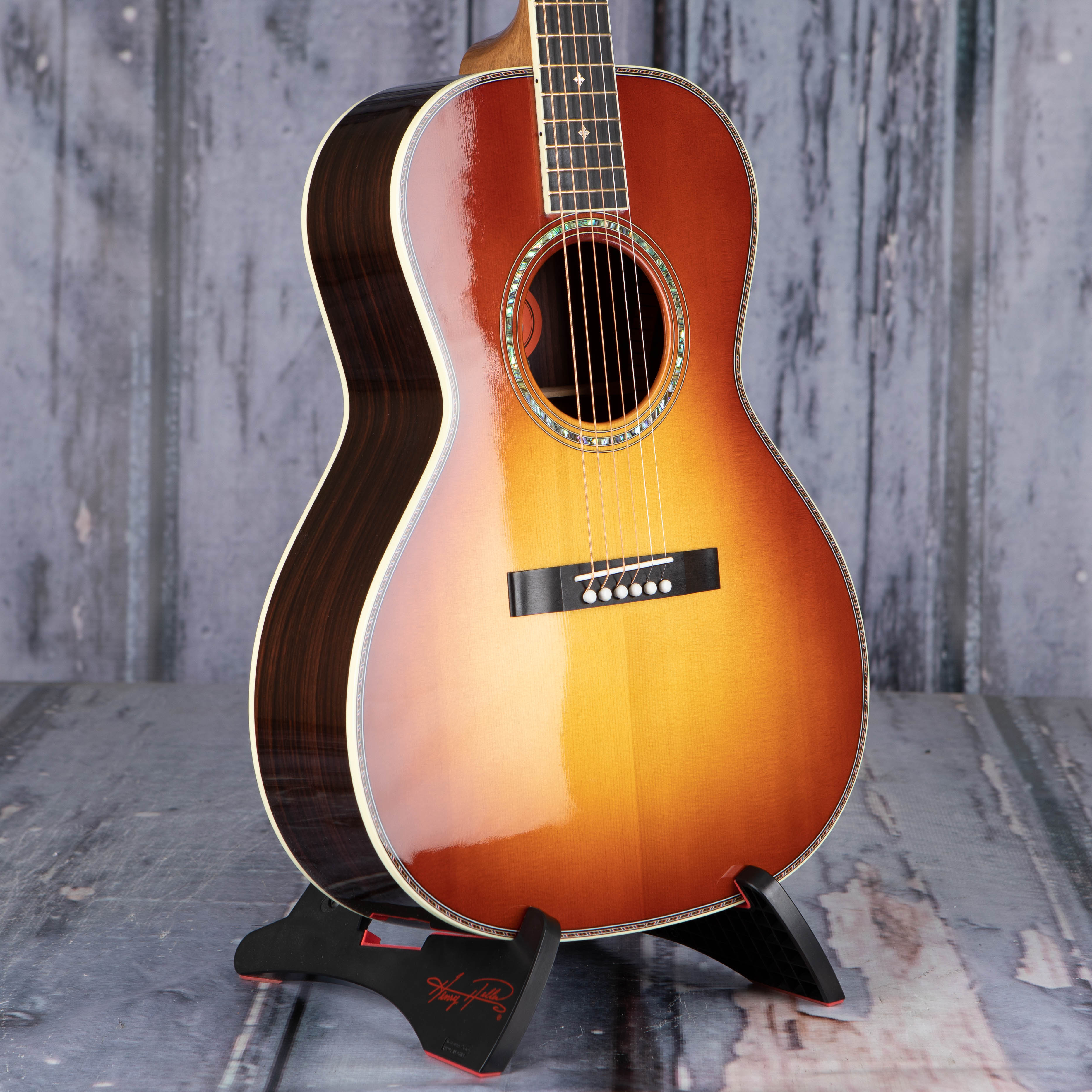 Gibson Custom Shop L-00 Deluxe Epicea Palissandre Eb - Rosewood Burst - Acoustic guitar & electro - Variation 4