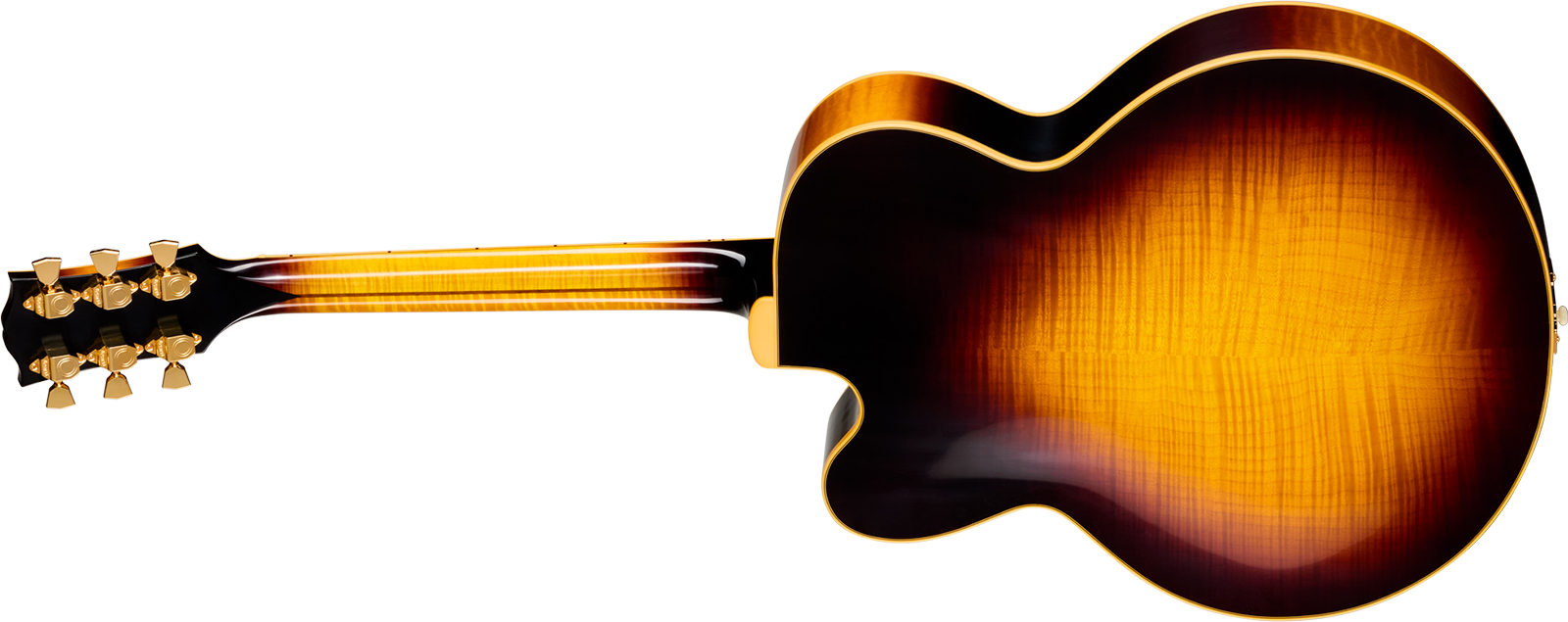 Gibson Custom Shop L5 Ces 1957 Reissue 2h Ht Eb - Vos Vintage Sunburst - Hollow-body electric guitar - Variation 1