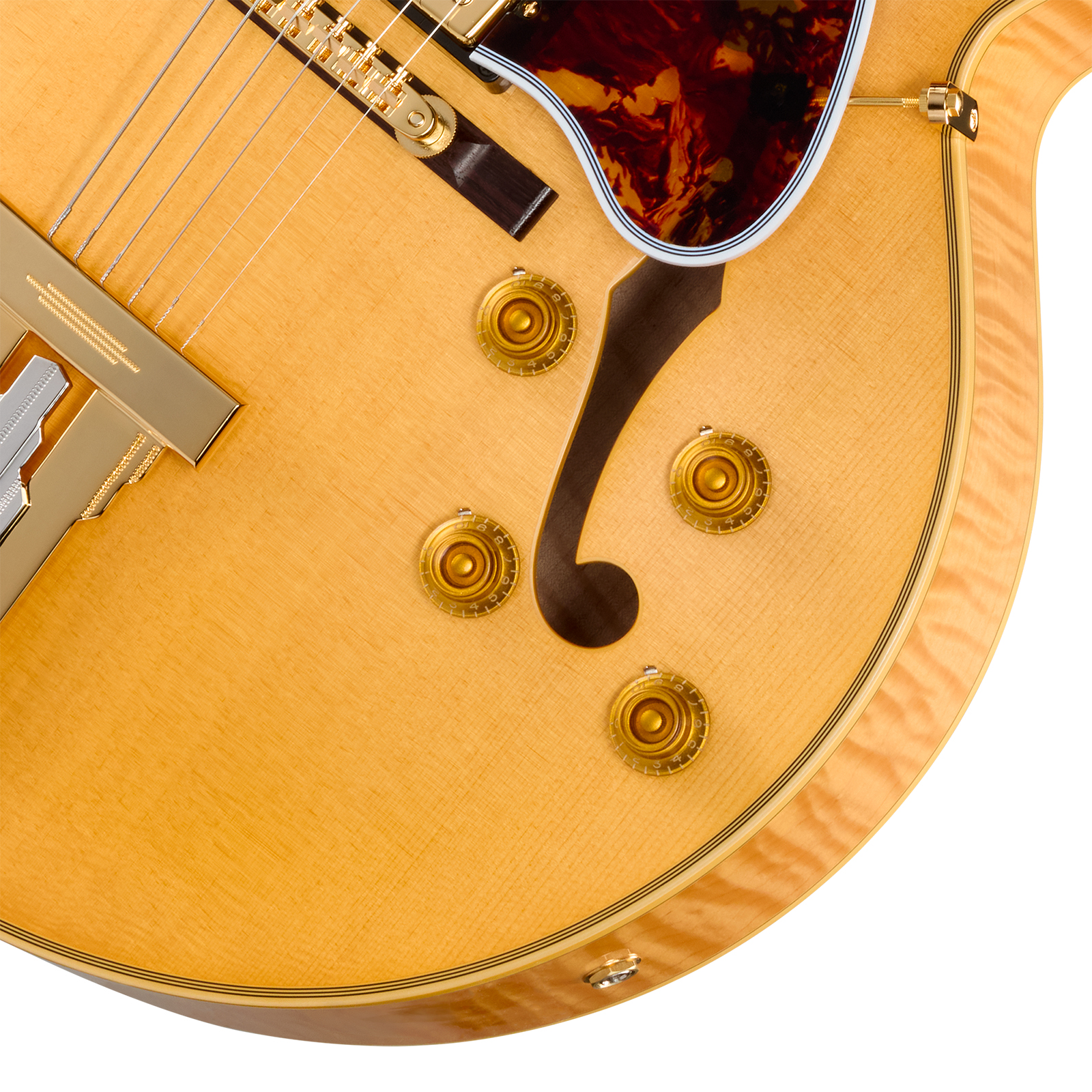Gibson Custom Shop L5 Ces 1957 Reissue 2h Ht Eb - Vos Antique Natural - Hollow-body electric guitar - Variation 3