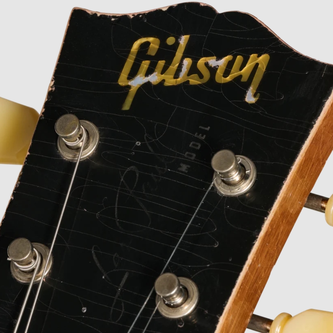 Gibson Custom Shop Les Paul 1957 Reissue Le Ltd 2h Ht Rw - Murphy Lab Ultra Heavy Aged Refin Burst - Single cut electric guitar - Variation 6