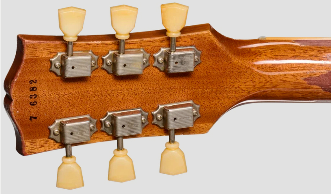 Gibson Custom Shop Les Paul 1957 Reissue Le Ltd 2h Ht Rw - Murphy Lab Ultra Heavy Aged Refin Burst - Single cut electric guitar - Variation 7