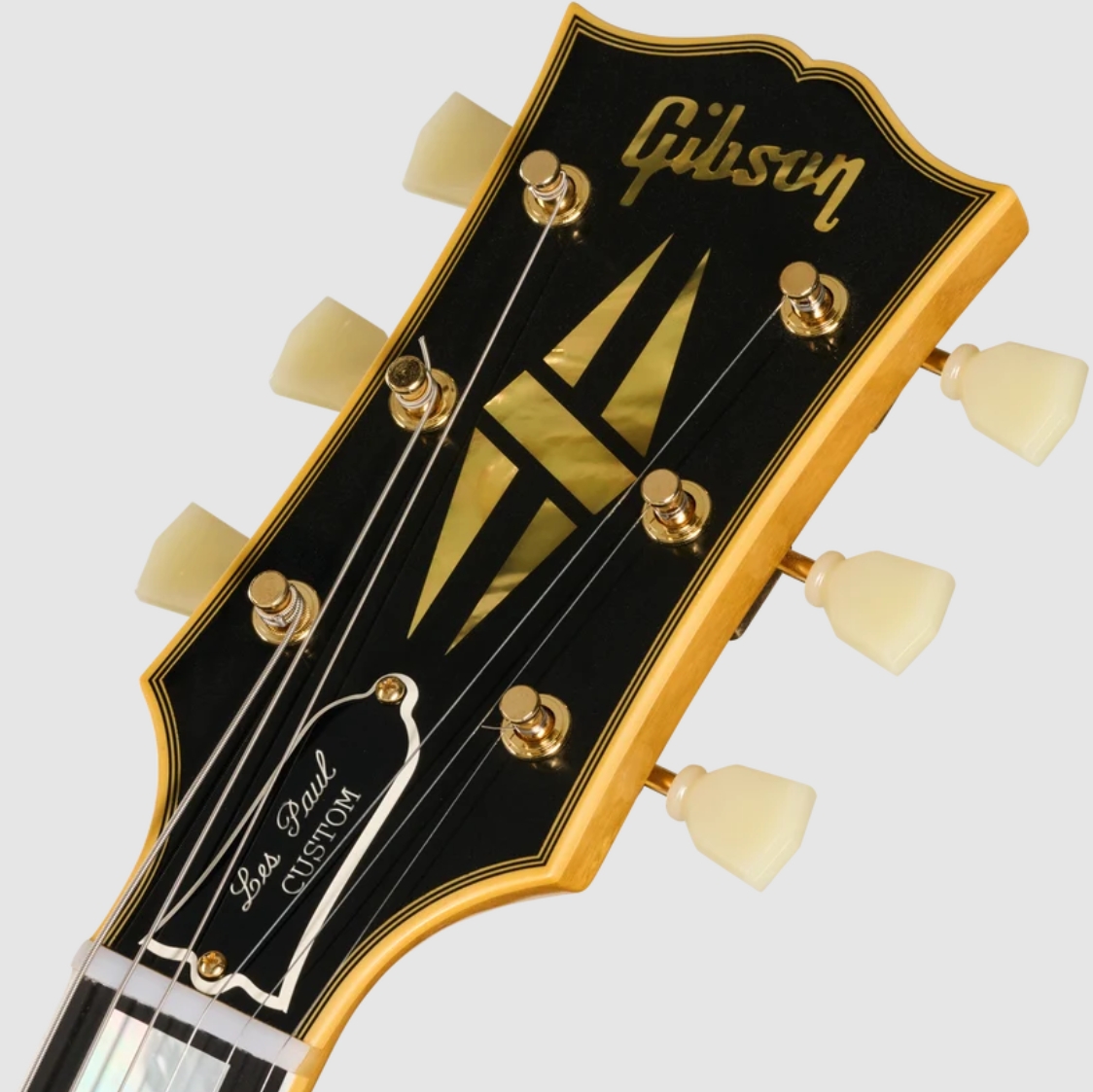 Gibson Custom Shop Les Paul Custom 1957 Korina Le Ltd 2h Ht Eb - Vos Antique Natural - Single cut electric guitar - Variation 6