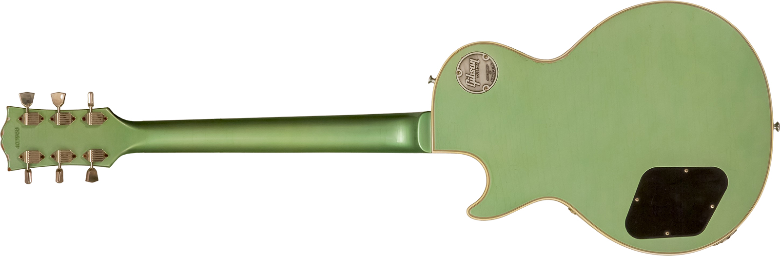 Gibson Custom Shop Les Paul Custom 1968 Reissue 2h Ht Eb - Murphy Lab Light Aging Jade Green - Single cut electric guitar - Variation 14