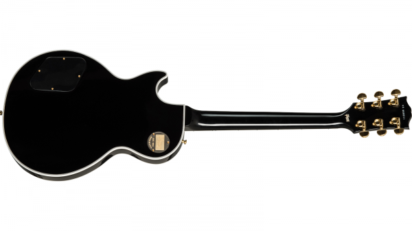 Solid body electric guitar Gibson Custom Shop Les Paul Custom - ebony