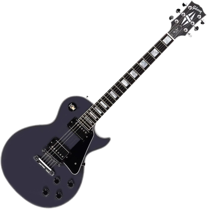 Gibson Custom Shop Les Paul Custom 2h Ht Eb - Arctic Blast - Single cut electric guitar - Variation 1