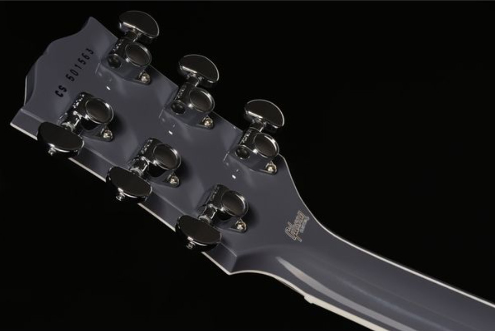 Gibson Custom Shop Les Paul Custom 2h Ht Eb - Arctic Blast - Single cut electric guitar - Variation 6