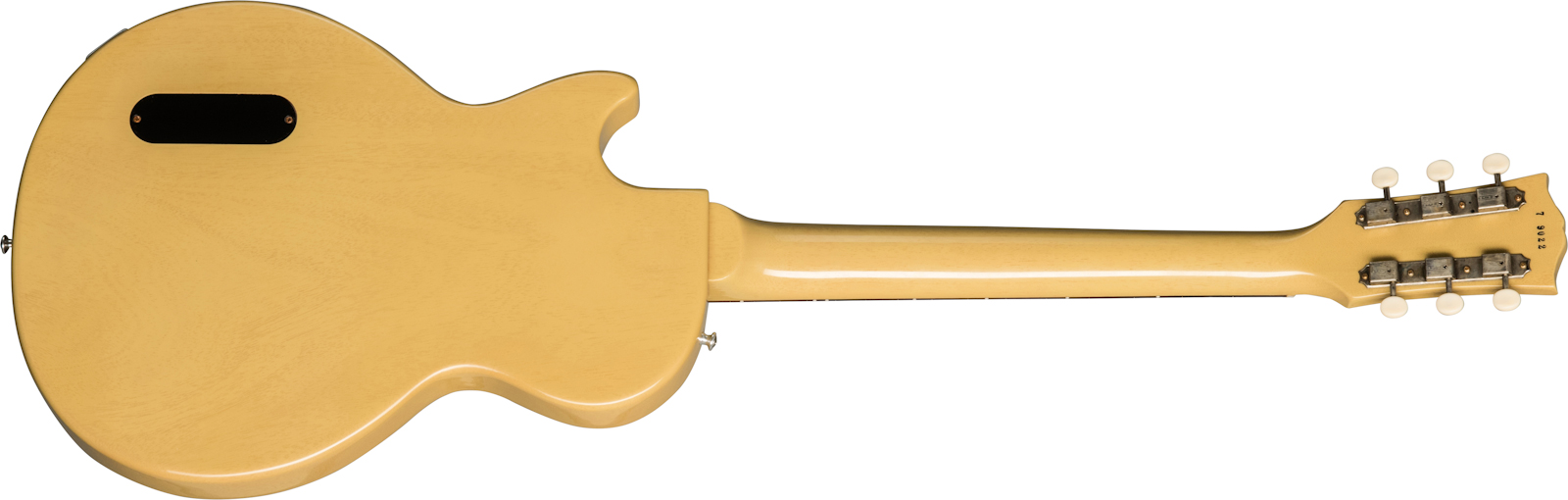 Gibson Custom Shop Les Paul Junior 1957 Single Cut Reissue P90 Ht Rw - Vos Tv Yellow - Single cut electric guitar - Variation 1