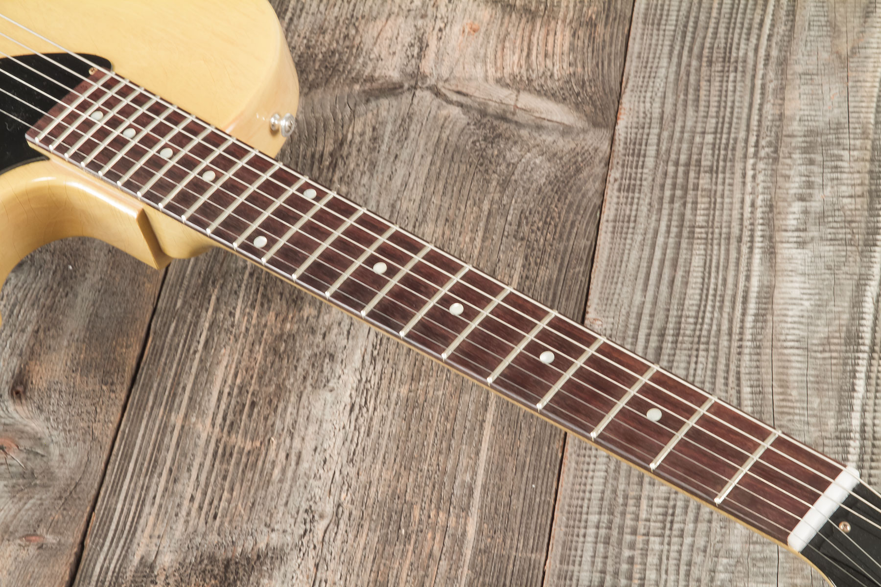 Gibson Custom Shop Les Paul Junior Single Cut 1957 Reissue P90 Ht Rw #72913 - Murphy Lab Ultra Light Aged Tv Yellow - Single cut electric guitar - Var