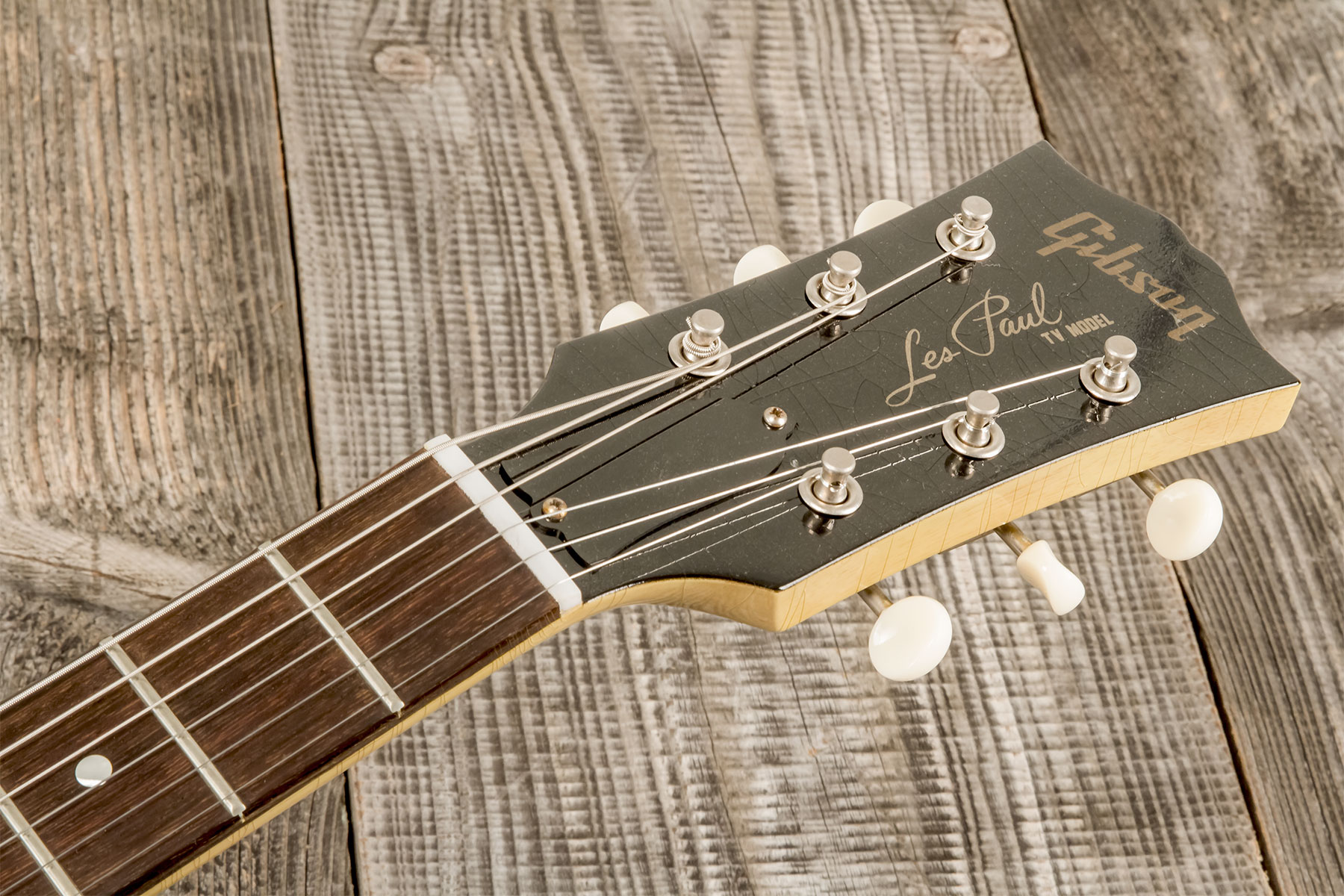 Gibson Custom Shop Les Paul Junior Single Cut 1957 Reissue P90 Ht Rw #72913 - Murphy Lab Ultra Light Aged Tv Yellow - Single cut electric guitar - Var