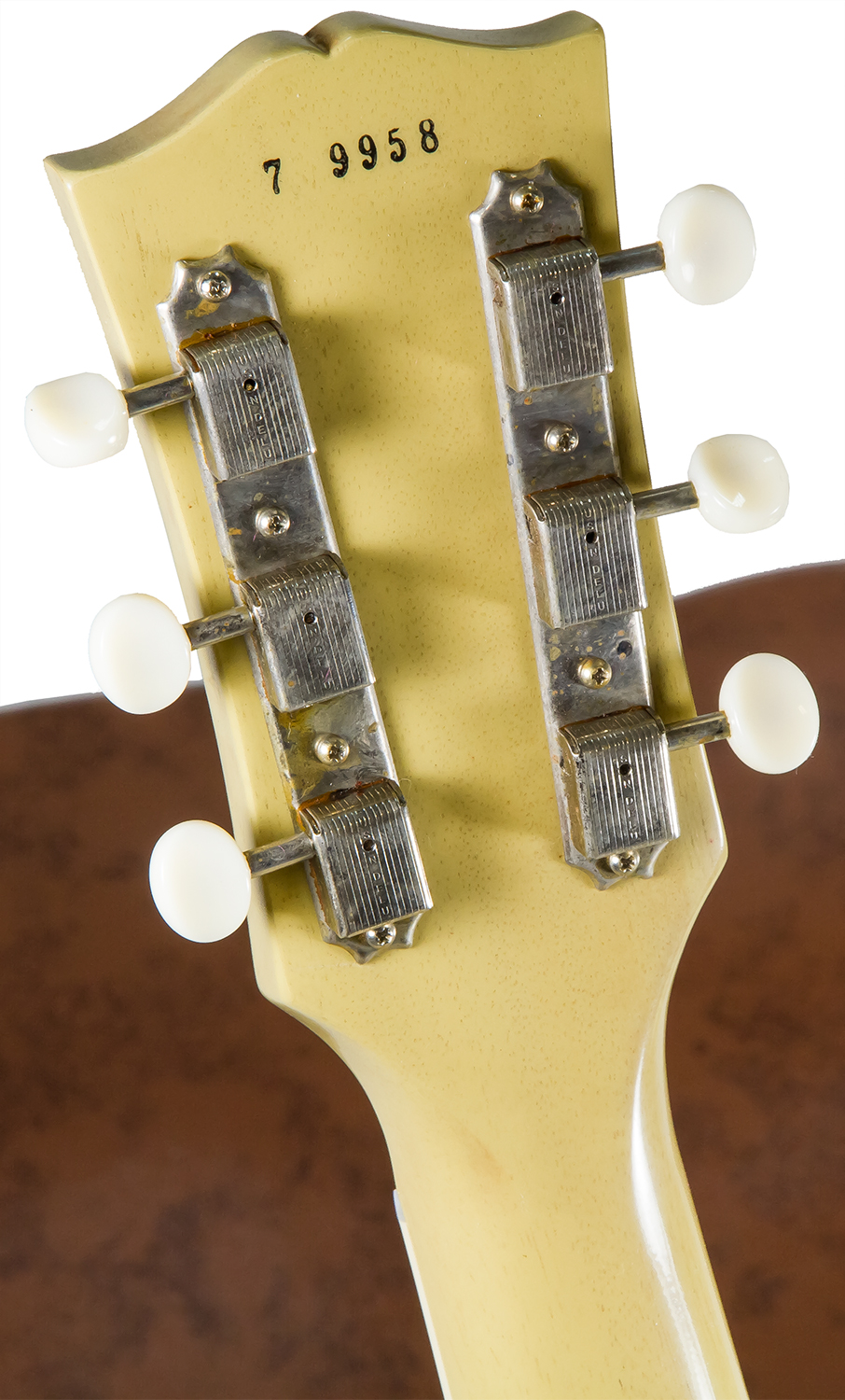 Gibson Custom Shop Les Paul Special 1957 Single Cut Reissue 2p90 Ht Rw - Vos Tv Yellow - Single cut electric guitar - Variation 5