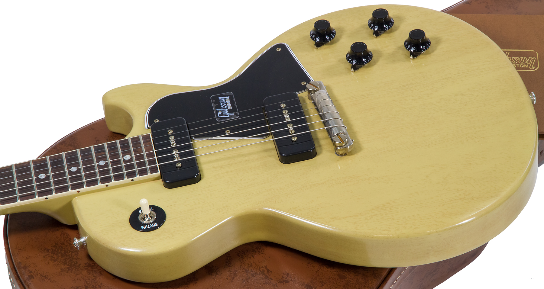 Gibson Custom Shop Les Paul Special 1957 Single Cut Reissue 2p90 Ht Rw - Vos Tv Yellow - Single cut electric guitar - Variation 2