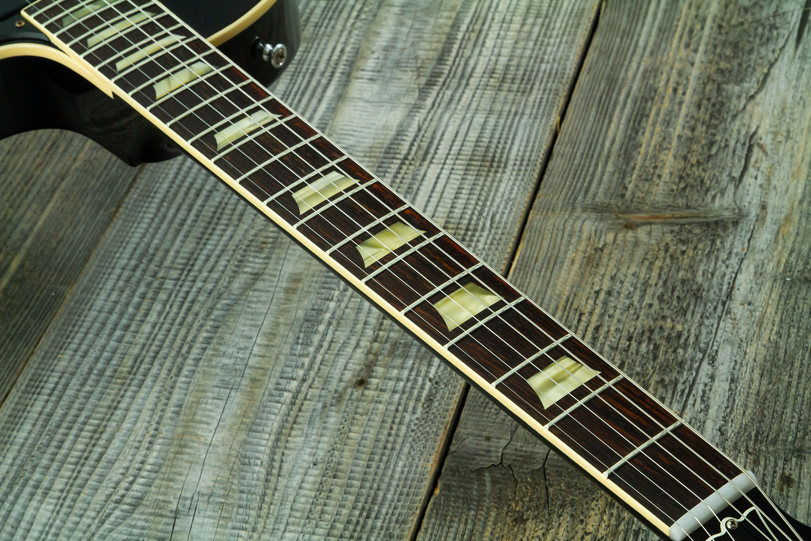 Gibson Custom Shop Les Paul Standard 1956 2p90 Ht Rw #65457 - Vos Red Sparkle Burst - Single cut electric guitar - Variation 5