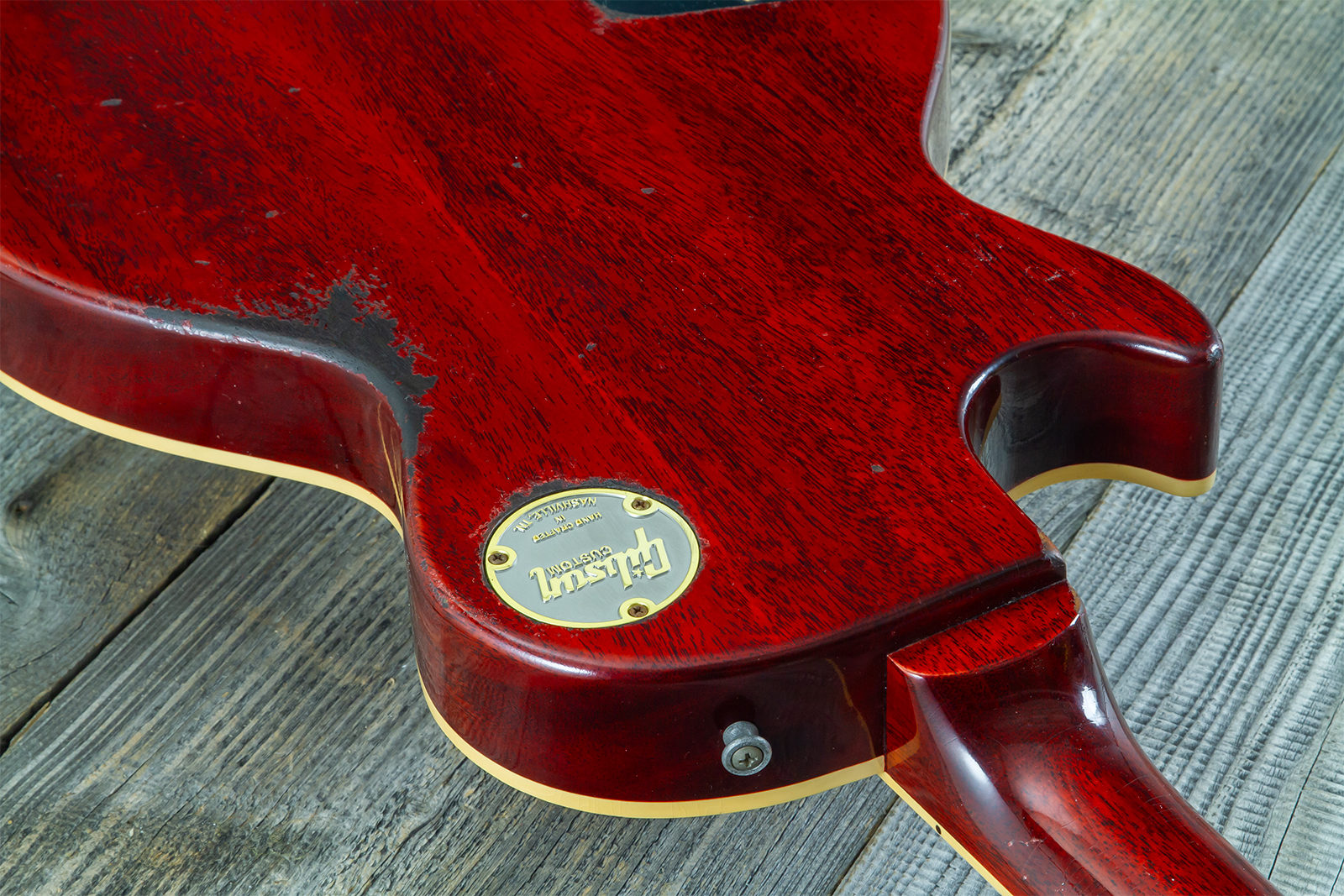 Gibson Custom Shop Les Paul Standard 1958 2h Ht #85208 - Murphy Lab Heavy Aged Botb Page 153 - Single cut electric guitar - Variation 9