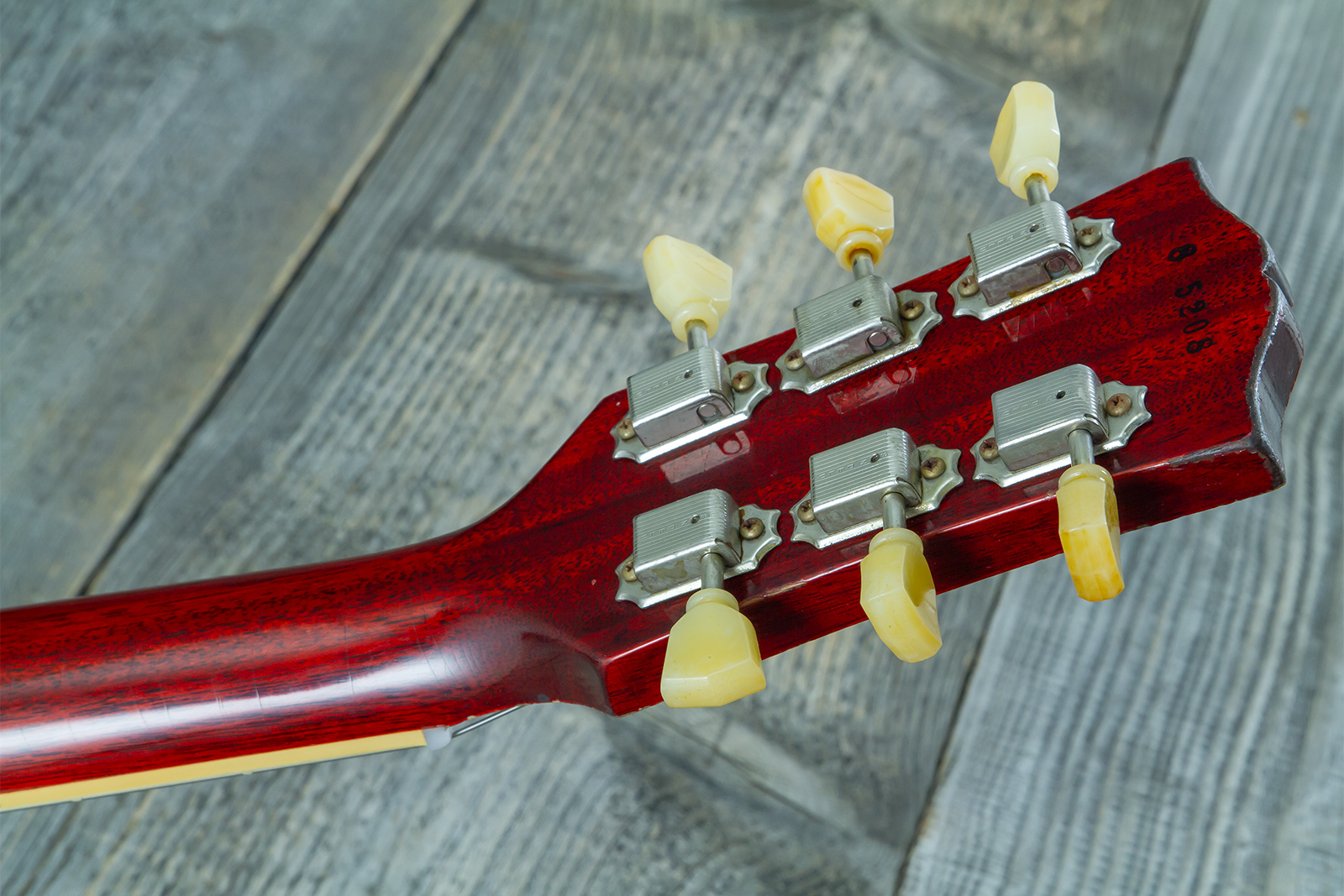 Gibson Custom Shop Les Paul Standard 1958 2h Ht #85208 - Murphy Lab Heavy Aged Botb Page 153 - Single cut electric guitar - Variation 11