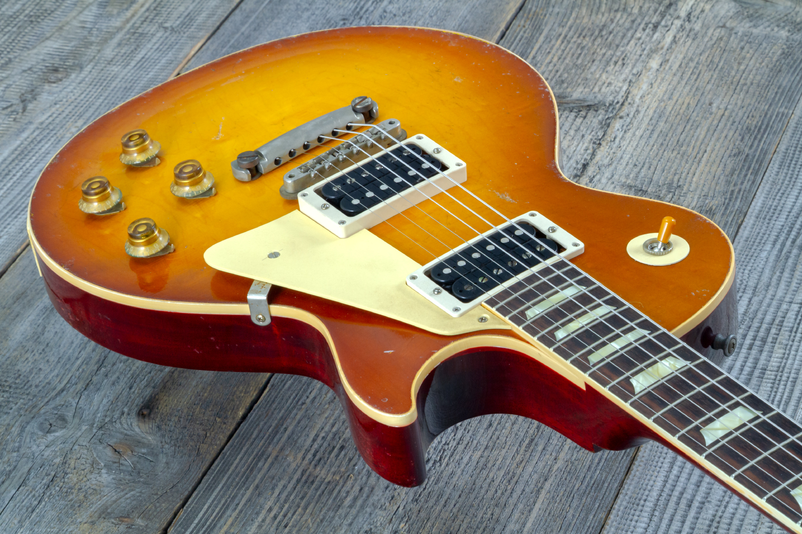 Gibson Custom Shop Les Paul Standard 1958 2h Ht #85208 - Murphy Lab Heavy Aged Botb Page 153 - Single cut electric guitar - Variation 2