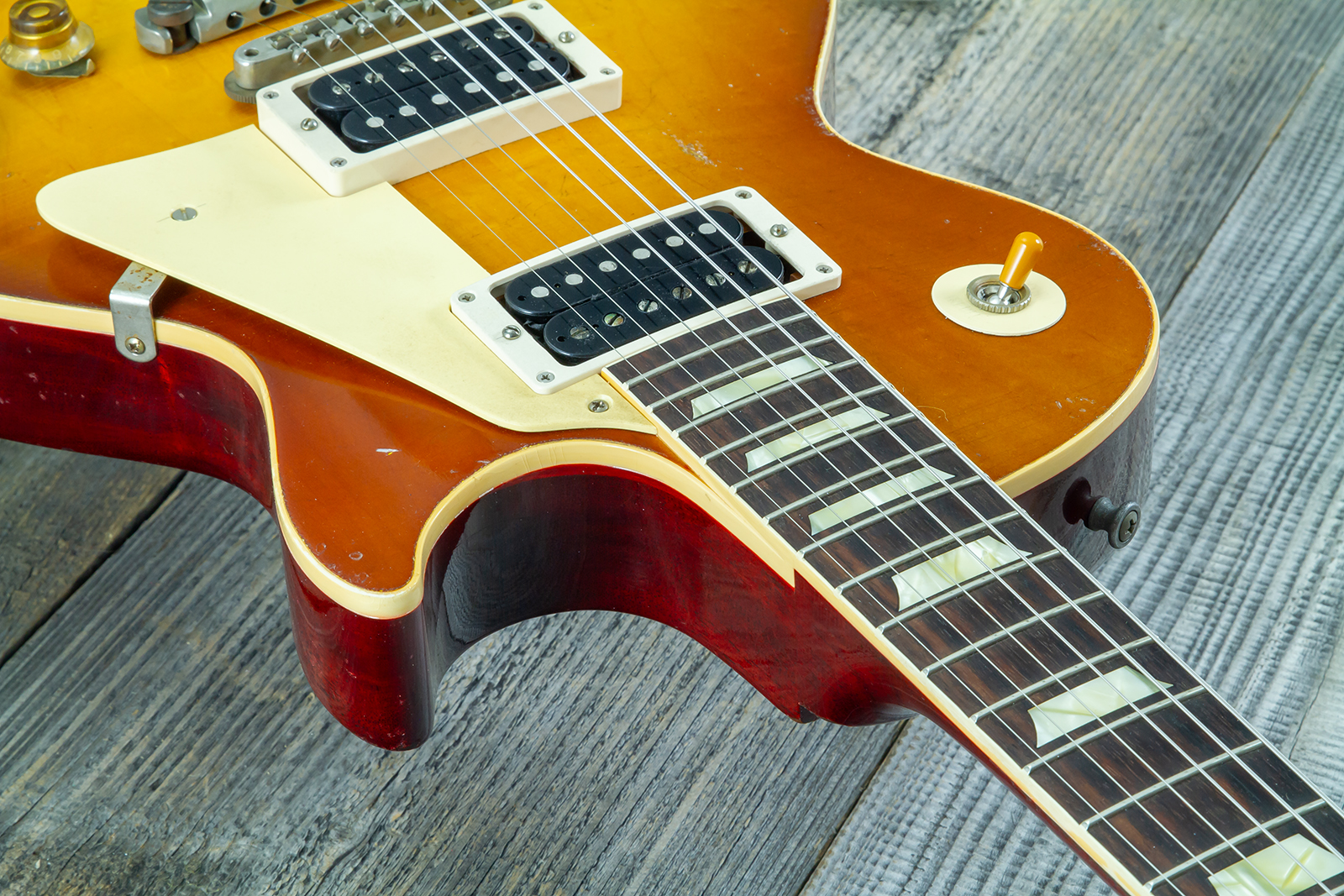 Gibson Custom Shop Les Paul Standard 1958 2h Ht #85208 - Murphy Lab Heavy Aged Botb Page 153 - Single cut electric guitar - Variation 4