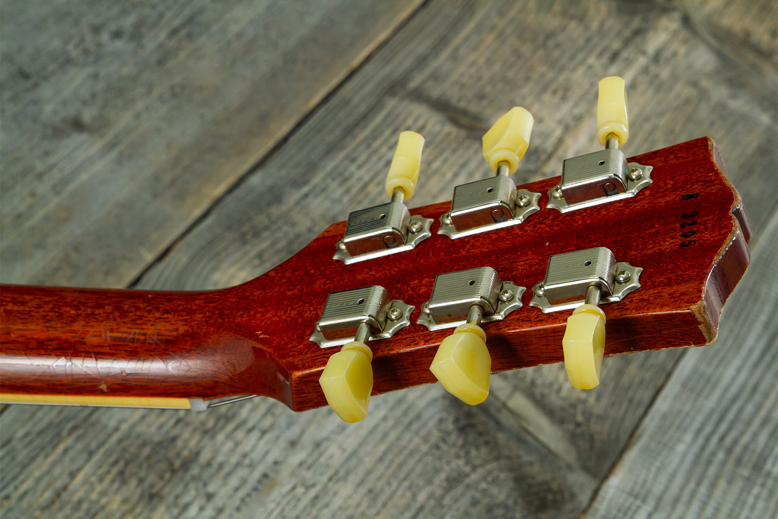 Gibson Custom Shop Les Paul Standard 1958 Reissue 2h Ht Rw #83205 - Murphy Lab Heavy Aged Lemon Burst - Single cut electric guitar - Variation 11