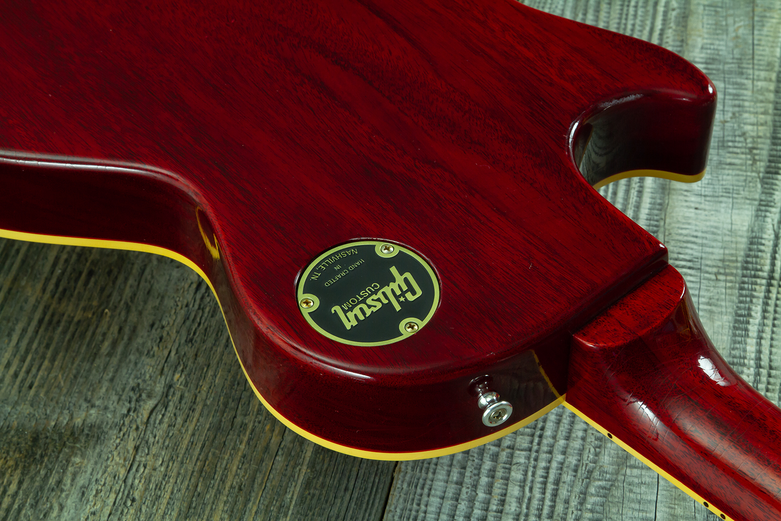 Gibson Custom Shop Les Paul Standard 1958 Reissue 2h Th Rw #831395 - Murphy Lab Ultra Light Aged Bourbon Burst - Single cut electric guitar - Variatio